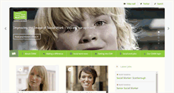 Desktop Screenshot of childrenssocialworkmatters.org