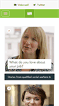 Mobile Screenshot of childrenssocialworkmatters.org